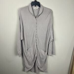 Brenda‎ French Women's Size 3 Duster Cardigan Long USA